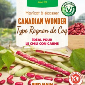 Vilmorin - Haricot rouge canadian wonder