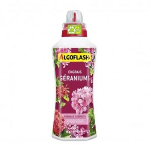 Engrais liquide géraniums et plantes fleuries: 1 Litre