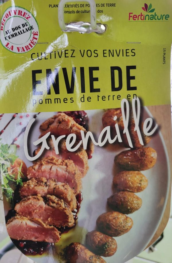 Envie de pomme de terre Grenaille: 15 plants