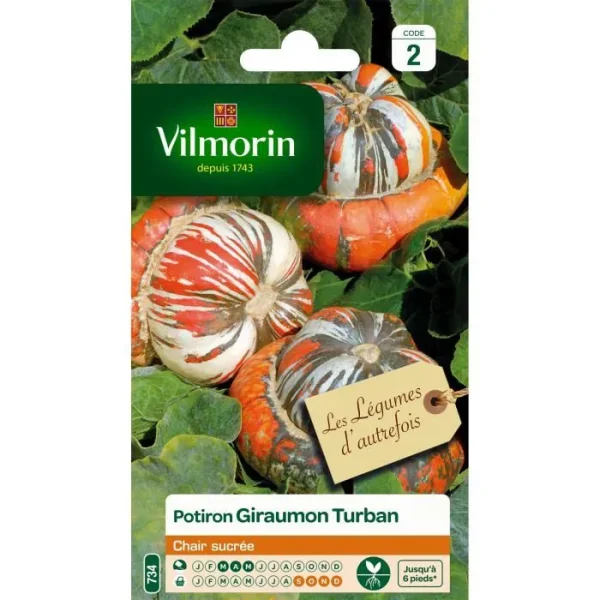 Vilmorin - Potiron giraumon turban