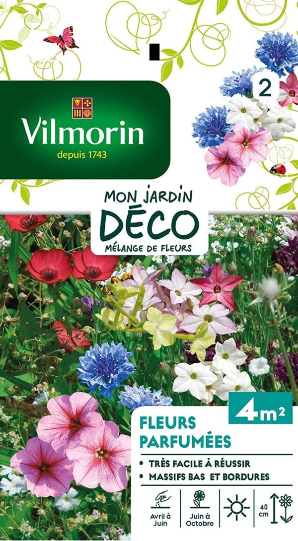 Vilmorin - Mélange fleurs parfumées 4m²
