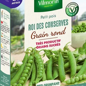Vilmorin - Pois a rames Roi des conserves