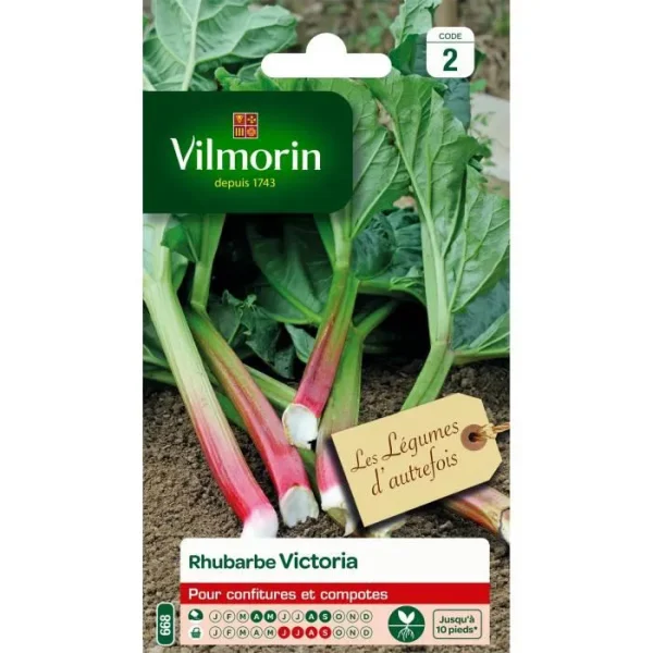 Vilmorin - Rhubarbe victoria