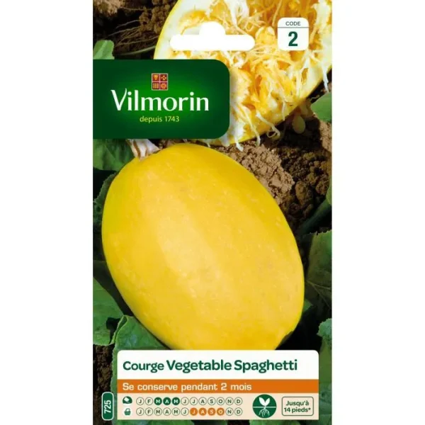 Vilmorin - Courgette végétable spaghetti