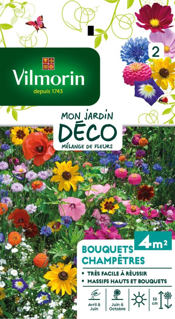 Vilmorin - Mélange bouquets champêtres 4m²